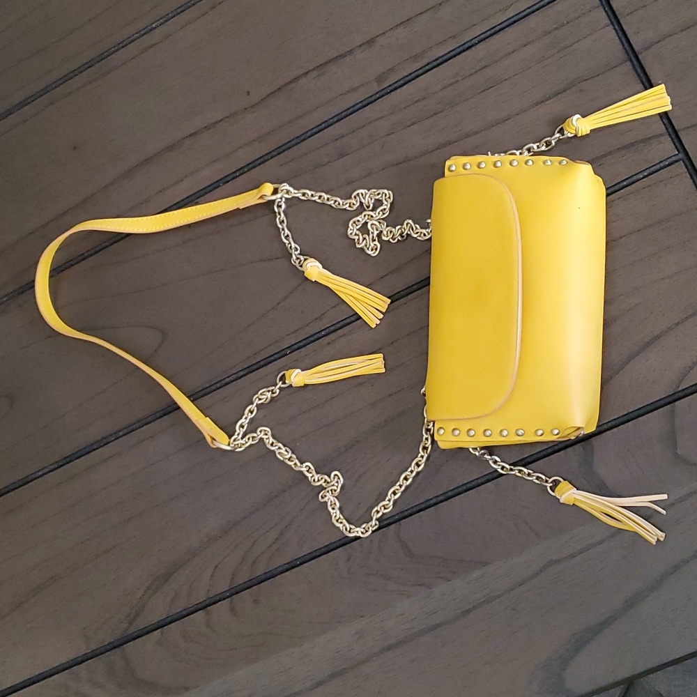 Zara Crossbody Bag, Yellow